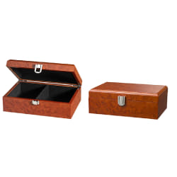 Boîte de pièces d'échecs Philos