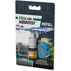 JBL Proaquatest Kh, Kit de test de l'eau, Durée carbonate (KH), 10 g, 0,57 L, 110 mm, 30 mm