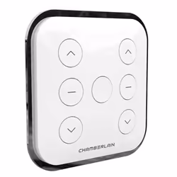 Chamberlain RTXW2-10, Commande de fermeture, Blanc, 433,92 MHz, 10 mW, Boutons, IP30
