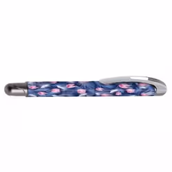 ONLINE Schreibgeräte 12013/3D, Multicolore, Système de remplissage cartouche, Bleu, Métal, Plastique, Acier iridium, 0,5 mm