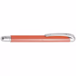 ONLINE Schreibgeräte 12049/3D, Noir, Corail, Argent, Transparent, Bleu, Plastique, 0,7 mm, Ambidextre, 140 mm
