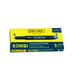 ONLINE Schreibgeräte 17056/12 recharge pour stylos Bleu 12 pièce(s)