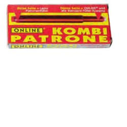 ONLINE Schreibgeräte 17307/12 recharge pour stylos Rouge 12 pièce(s)