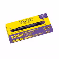 ONLINE Schreibgeräte 17143/2 recharge pour stylos Lilas 1 pièce(s)