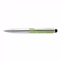 ONLINE Schreibgeräte Piccolo Stylus, Clip, Stylo à bille rétractable par rotation, Rechargeable, Bleu, 3 pièce(s)
