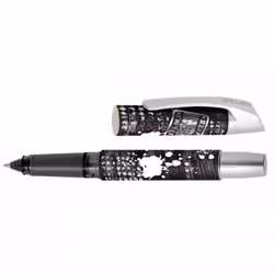 ONLINE Schreibgeräte 61157/3D, Noir, Argent, Blanc, Bleu, Plastique, 0,7 mm, Ambidextre, 141 mm