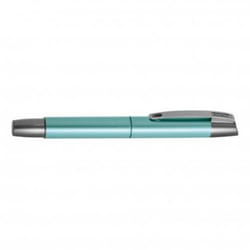 ONLINE Schreibgeräte 61313/3D stylo-plume Système de remplissage cartouche Argent, Turquoise 3 pièce(s)