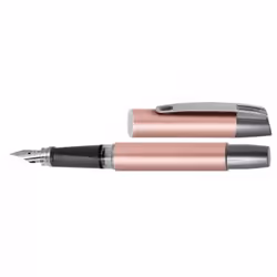 ONLINE Schreibgeräte 61315/3D stylo-plume Système de remplissage cartouche Or rose, Argent 3 pièce(s)