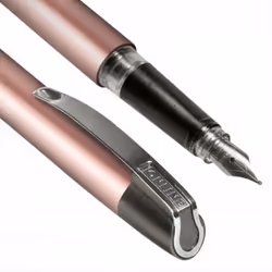 ONLINE Schreibgeräte 61315/3D stylo-plume Système de remplissage cartouche Or rose, Argent 3 pièce(s)