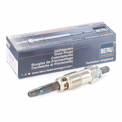Bougie de préchauffage; BERU; 11 14 M12x1,25 capable à l'incandescence résiduelle, Bougie de préchauffage monopolaire 71 45 1 ...