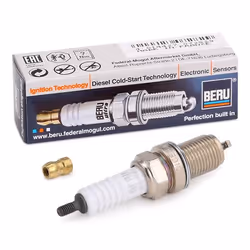 Bougie d'allumage; BERU; ULTRA; 14 F-7 DPUR02 M14x1,25 16 mm; pour AUDI, PORSCHE, BENTLEY, ALFA ROMEO, LANCIA; 101000016AB, 1 ...
