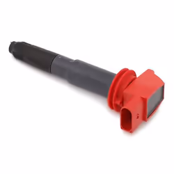 BERU ZSE042 Bobine d'allumage 12 Rouge Spark Spring 1 Version de raccord SAE, Cosse de bougie d'allumage comprise 17 PORSCHE: Cayenne, Panamera