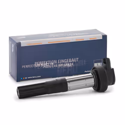 Bobine d'allumage; BERU; 12 Rasthuelse 4 Cosse de bougie d'allumage comprise, Version de raccord dent de scie; 12134645117, 1 ...