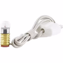 enquête clair 4.50 V livraison Culot E5.5 + Fil double 40 cm avec connecteur fabricant et numéro du fabricant BELI-BECOGL469  ...