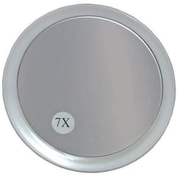 Miroir grossissant - Fantasia - Modèle x 7 - 3 ventouses - Plastique - 23 cm