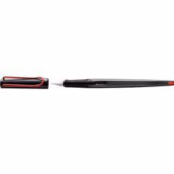 Lamy joy, Noir, Rouge, Système de remplissage cartouche, Bleu, Acier inoxydable, 1 pièce(s)