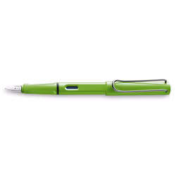 Lamy Safari, Bleu, Système de remplissage cartouche, Bleu, Métal, Plastique, Acier, Acier, Moyen