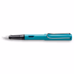 Lamy AL-star, Turquoise, Système de remplissage cartouche, Acier inoxydable, Moyen, 1 pièce(s)