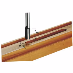 Fraise à rainurer avec lame de base Festool; 13 mm; 20/60 mm
