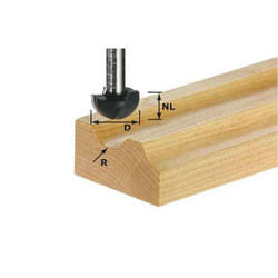 Fraise a rayon concave Festool 9,7/11/41 mm