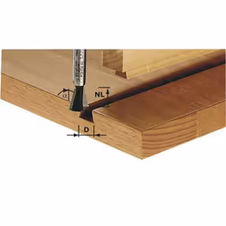 Bit Doveital Festool; HW; 13,5/46 mm