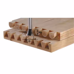 Fraise à queue d'aronde Festool; HS; 17/49 mm