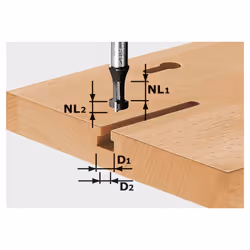 Festool 491035, 50 mm, 8 mm, 1,05 cm, OF 900, OF 1000, OF 1010, OF 1010 R, OF 1400, OF 2000, OF 2200