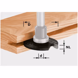 Disques à rainurer HW FESTOOL Ø40 x 4 mm - 491059