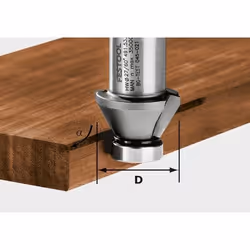 Fraise à chanfreiner HW FESTOOL HW 60°-OFK 500 - 491533