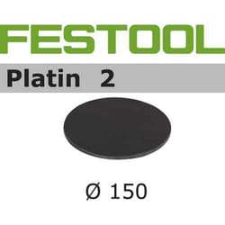 Papier abrasif pour ponceuses orbitales aléatoires Platin 2; 150 mm; S500; 15 unités