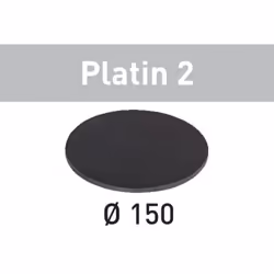 Abrasifs STF D150/0 S4000 PL2/15 Platin 2 Référence 492372 pour RO 150, ES 150, ETS 150, ETS EC 150, LEX 150, WTS 150, HSK-D  ...