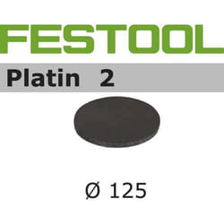 Papier abrasif pour ponceuses orbitales aléatoires Platin 2; 125 mm; S500; 15 unités