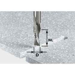 Fraise de dégrossissage/finition hw Spi D12/42 ld ss S12 - 492656 - Festool
