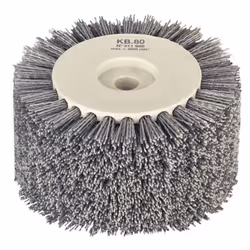 Brosse Rustilon KB 85 Référence 411969 pour BMS 180 fil nylon enrobé de grains abrasifs K80, corps en matière plastique injec ...