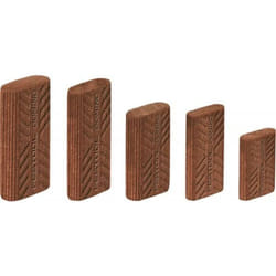 Tenon DOMINO en Sipo FESTOOL D 5x30 - 900 pièces MAU - 494859