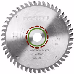Lame de scie circulaire FESTOOL- laminés - Ø260 mm - 64 dents - 494606
