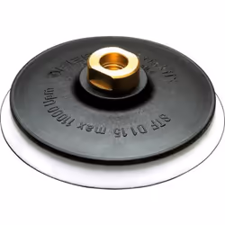 Plateau de ponçage ST-STF-D115/0-M14 W Référence 484173 pour RAS 115 mou pour utilisation universelle sur surfaces planes ou ...