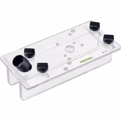 Description générale Aide de guidage pour défonceuses Festool, conçue pour le fraisage sur des pièces étroites. Les bras coul ...