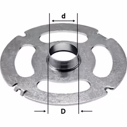 Festool Bague de copiage KR-D 25,4/OF 2200- 495341 pour OF 2200Référence 495341 Points forts Bague de copiage permettant un g ...