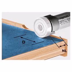 Coupe-bordures Festool HW D22/8-OFK; 22 mm; 8 mm