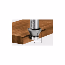 Description générale La fraise à chanfreiner Festool HW 45°-OFK 500 est idéale pour le chanfreinage des arêtes, que ce soit s ...