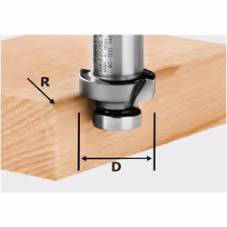 Contenu de la livraison: - 1x Festool HW R6-OFK 500 fraise à arrondir ( 490096 ) Description du produit: La Festool HW R6-OFK ...