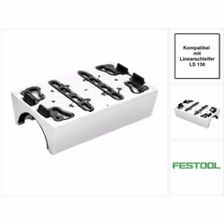 Contenu de la livraison: - 1x Festool SSH-STF-LS130-R25KV Patin profilé ( 490165 ) Description du produit: Avec le sabot à pr ...