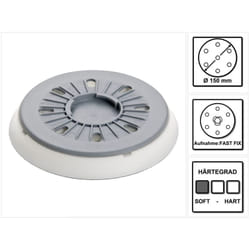 Festool plateau de ponçage ST-STF D150/17MJ-FX-SW 150 mm FastFix doux ( 496144 )