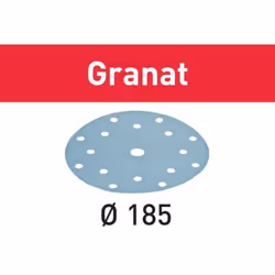 Festool Abrasif Granat STF D185/16 P180 GR/100-497188 pour LEX 185Référence 497188 Livraison standard Contenu: 100,00 Pièce P ...
