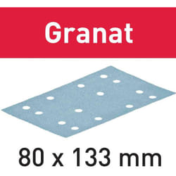 Abrasifs granat 80x133mm P120 GR/10 Festool 497129