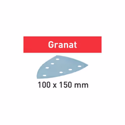 Festool Abrasif STF DELTA/7 P150 GR/100 Granat L'abrasif universel aux avantages particuliers Avantages et bénéfices Abrasif  ...