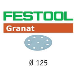 Abrasifs Festool stf D125/8 P180 gr - Boite de 10 - 497149