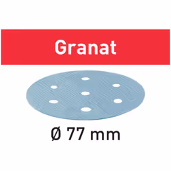 Abrasifs FESTOOL STF D77/6 P120 GR - Boite de 50 - 497406