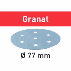 Abrasifs FESTOOL STF D77/6 P180 GR - Boite de 50 - 497408
